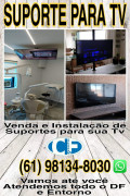 CF Suportes para TV Vendas, Instalações e Suportes sob Medida para TVs e Monitores.
Vamos até você para instalar a sua TV.
Atendemos todo o Distrito Federal e Entorno.