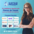 Planos de Saúde Vendas Online PLANOS DE SAÚDE E ODONTOLÓGICOS
Simule e contrate seu plano de saúde e/ou odontológico sem sair de sua residência!
Planos de saúde individuais, planos de saúde familiares, planos de saúde empresariais, plano de saúde para MEI, plano de saúde sênior, plano de saúde para terceira idade, planos de saúde por adesão, planos