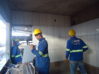 obra sala dos motoristas em Formosa-go